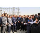 Alborz 400 KV power transmission station was launched with the presence of the Minister of Energy