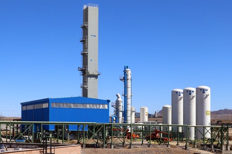 Air Separation Unit Commissioned at Bardsir Steel Making Complex