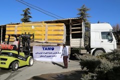 ارسال محموله‌هاي تجهيزات خودروسازي از تام به جمهوري آذربايجان
