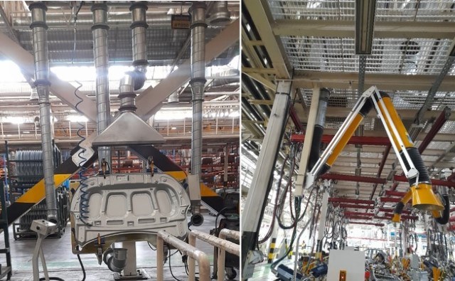 گزارش طراحي و اجراي سیستم اگزاست موضعي خط مونتاژ بدنه سازی ري را