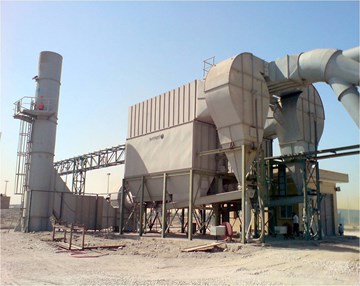 سیستم غبارگیر برش خرسك فولاد خوزستان
